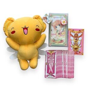 Cardcaptor Sakura Cards and Cerberus Plush Toy